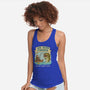 Qui Gone Fishing-Womens-Racerback-Tank-milasneeze