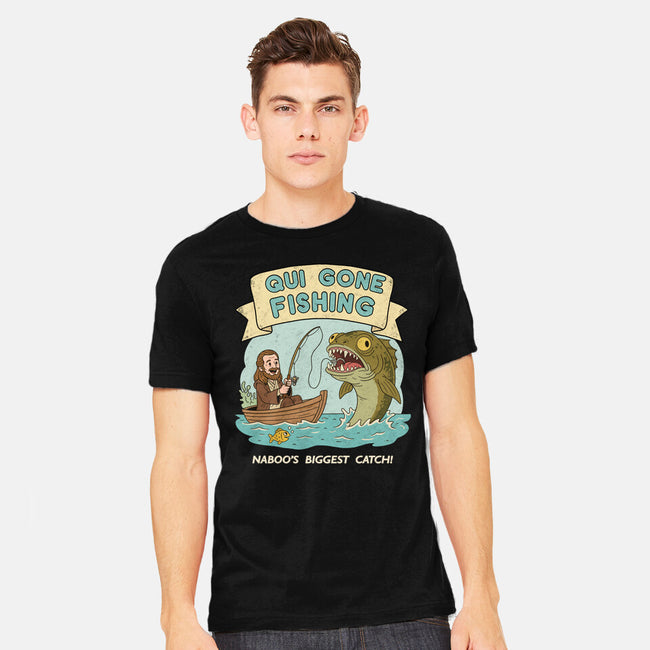 Qui Gone Fishing-Mens-Heavyweight-Tee-milasneeze