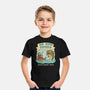 Qui Gone Fishing-Youth-Basic-Tee-milasneeze