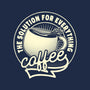 Coffee The Solution For Everything-Unisex-Basic-Tank-tobefonseca