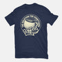 Coffee The Solution For Everything-Mens-Heavyweight-Tee-tobefonseca