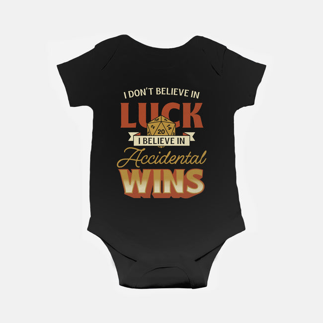 Accidental Wins-Baby-Basic-Onesie-Popnotic