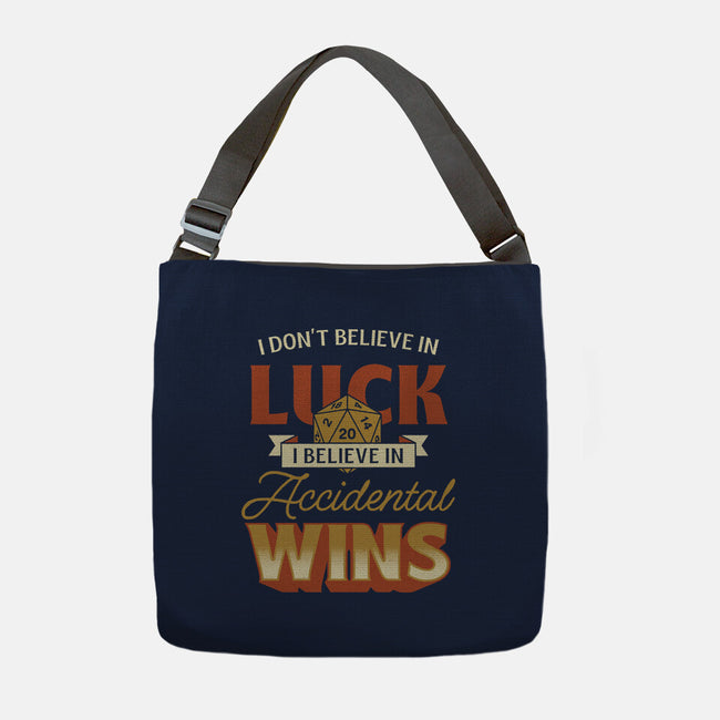 Accidental Wins-None-Adjustable Tote-Bag-Popnotic