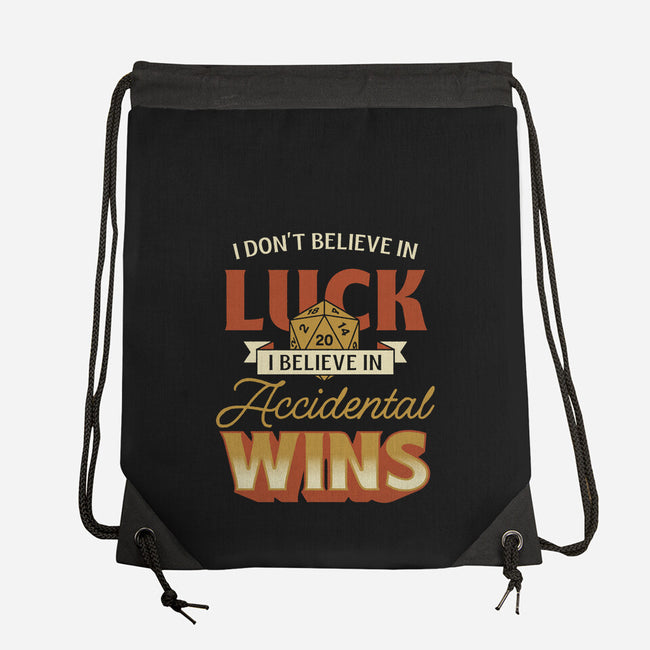 Accidental Wins-None-Drawstring-Bag-Popnotic