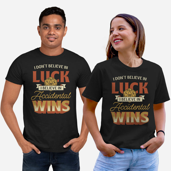 Accidental Wins-Unisex-Basic-Tee-Popnotic