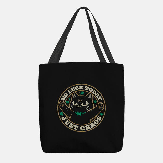 No Luck Today-None-Basic Tote-Bag-Popnotic