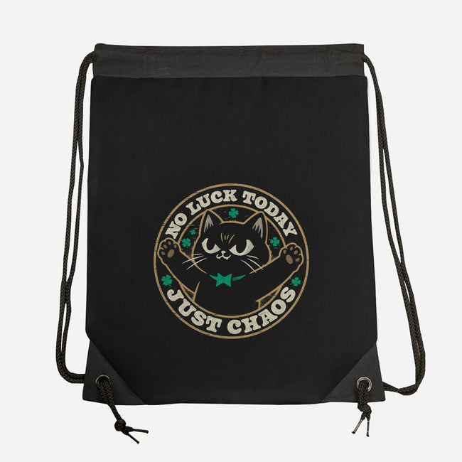 No Luck Today-None-Drawstring-Bag-Popnotic