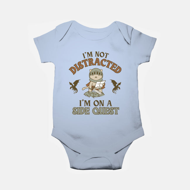I'm On A Side Quest-Baby-Basic-Onesie-brunopires