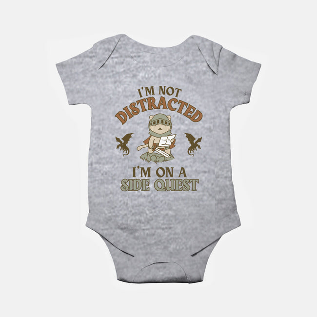 I'm On A Side Quest-Baby-Basic-Onesie-brunopires