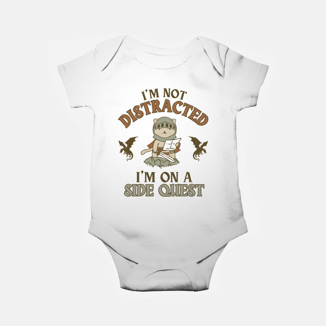 I'm On A Side Quest-Baby-Basic-Onesie-brunopires