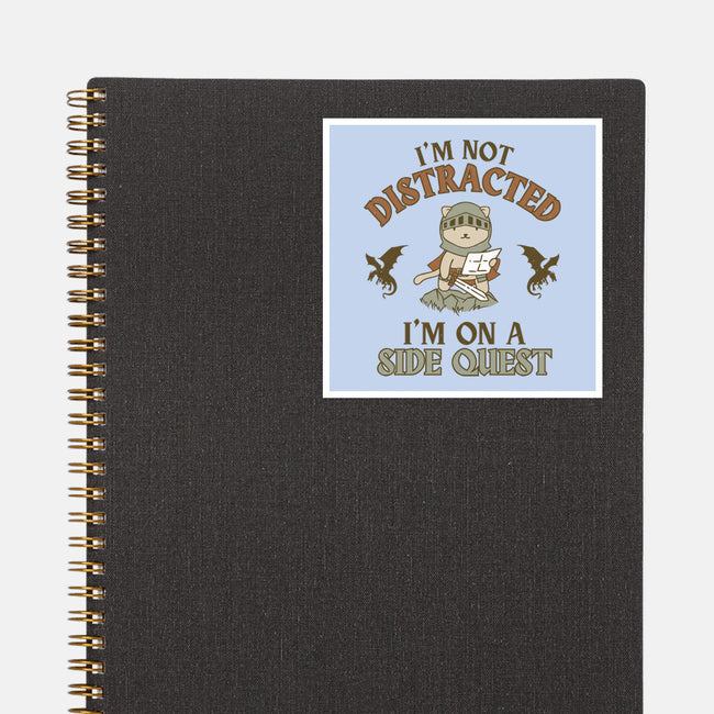I'm On A Side Quest-None-Glossy-Sticker-brunopires