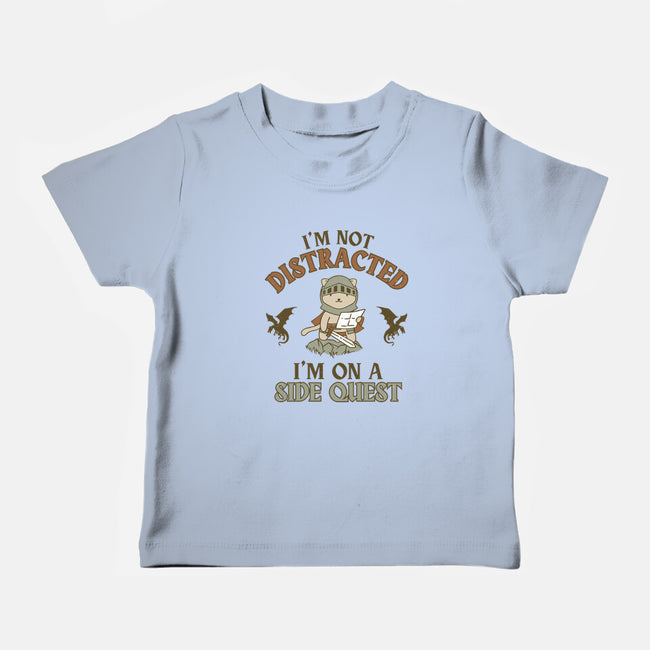 I'm On A Side Quest-Baby-Basic-Tee-brunopires