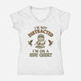 I'm On A Side Quest-Womens-V-Neck-Tee-brunopires