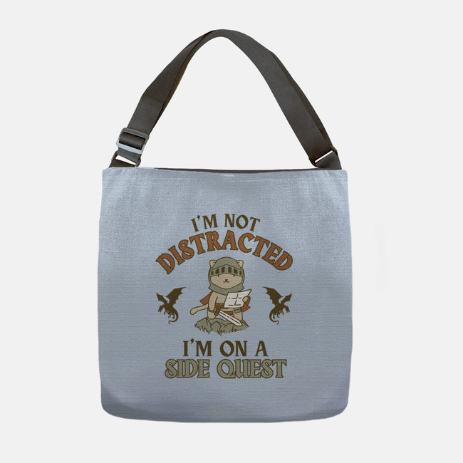 I'm On A Side Quest-None-Adjustable Tote-Bag-brunopires