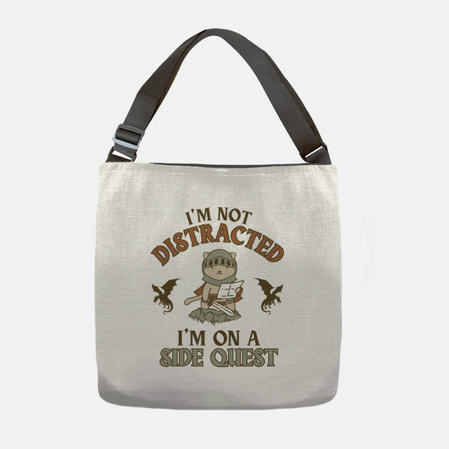 I'm On A Side Quest-None-Adjustable Tote-Bag-brunopires