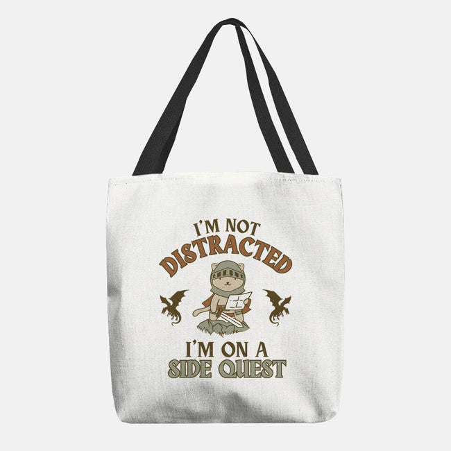 I'm On A Side Quest-None-Basic Tote-Bag-brunopires