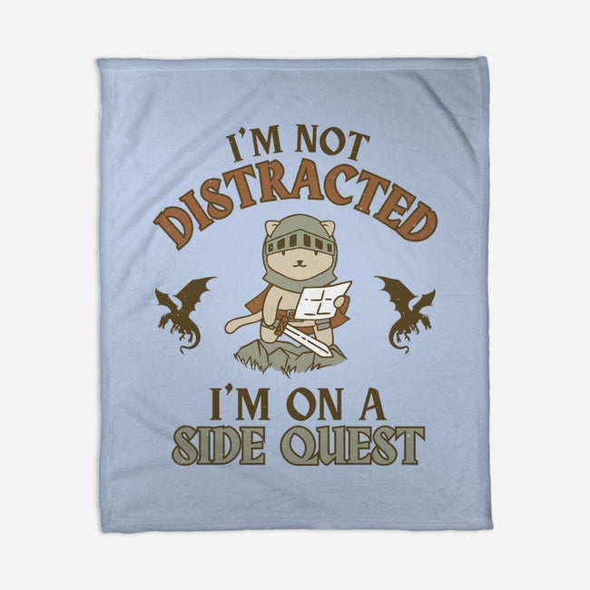 I'm On A Side Quest-None-Fleece-Blanket-brunopires