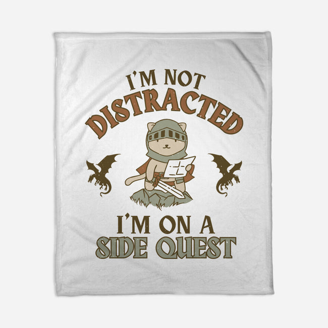 I'm On A Side Quest-None-Fleece-Blanket-brunopires