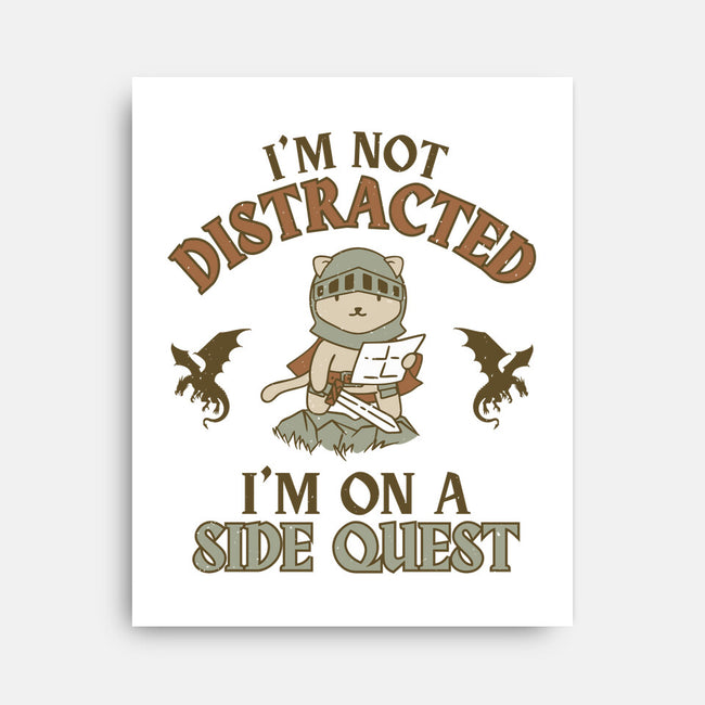 I'm On A Side Quest-None-Stretched-Canvas-brunopires