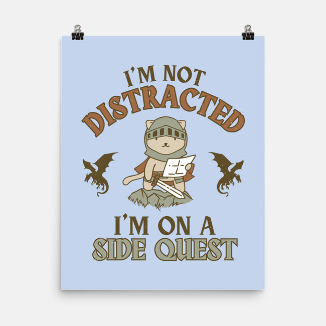 I'm On A Side Quest-None-Matte-Poster-brunopires