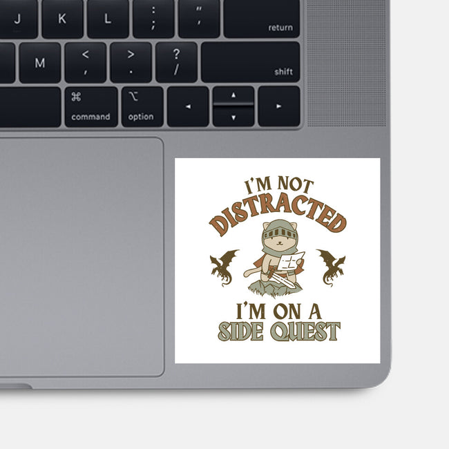 I'm On A Side Quest-None-Glossy-Sticker-brunopires