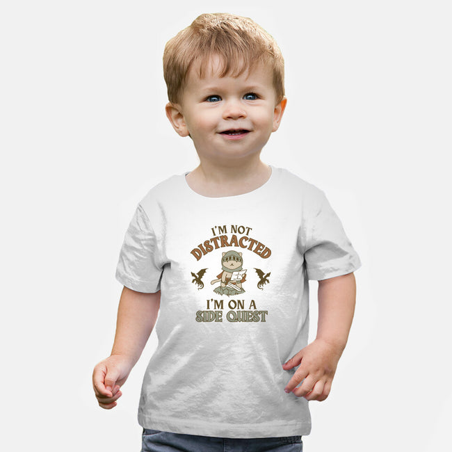 I'm On A Side Quest-Baby-Basic-Tee-brunopires