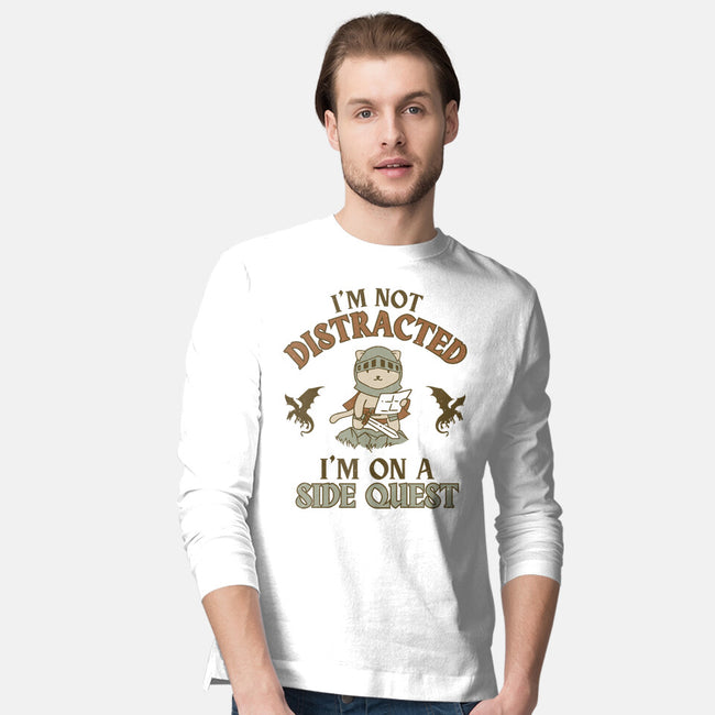 I'm On A Side Quest-Mens-Long Sleeved-Tee-brunopires