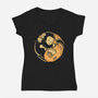 Punch Of Love-Womens-V-Neck-Tee-retrodivision