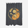 Punch Of Love-None-Polyester-Shower Curtain-retrodivision