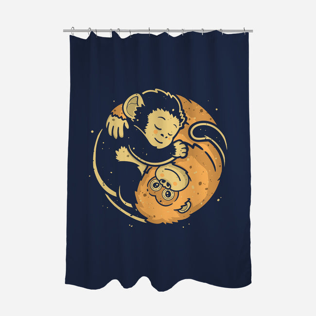 Punch Of Love-None-Polyester-Shower Curtain-retrodivision