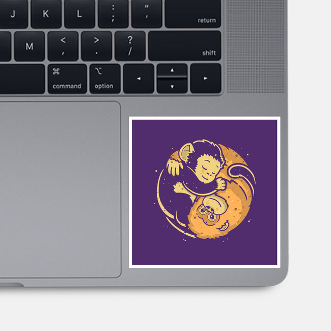Punch Of Love-None-Glossy-Sticker-retrodivision