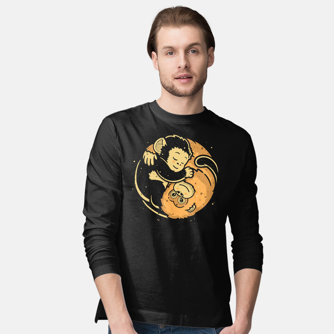 Punch Of Love-Mens-Long Sleeved-Tee-retrodivision