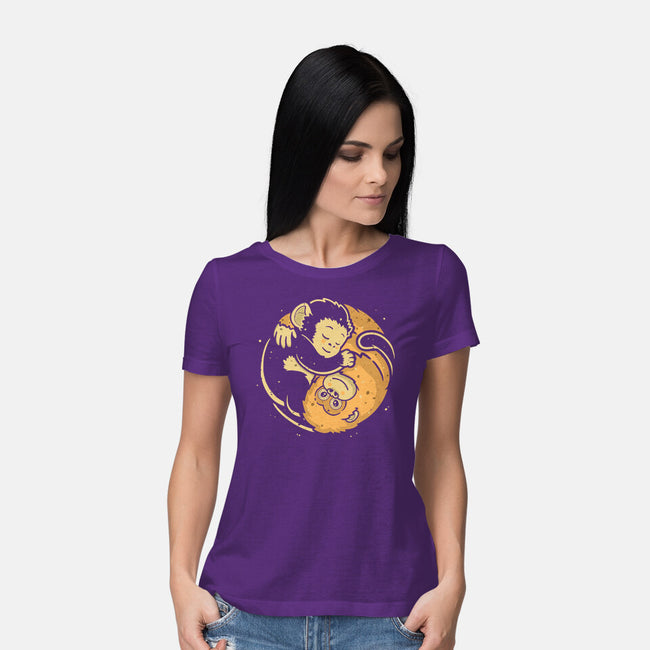 Punch Of Love-Womens-Basic-Tee-retrodivision
