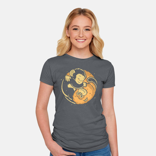 Punch Of Love-Womens-Fitted-Tee-retrodivision