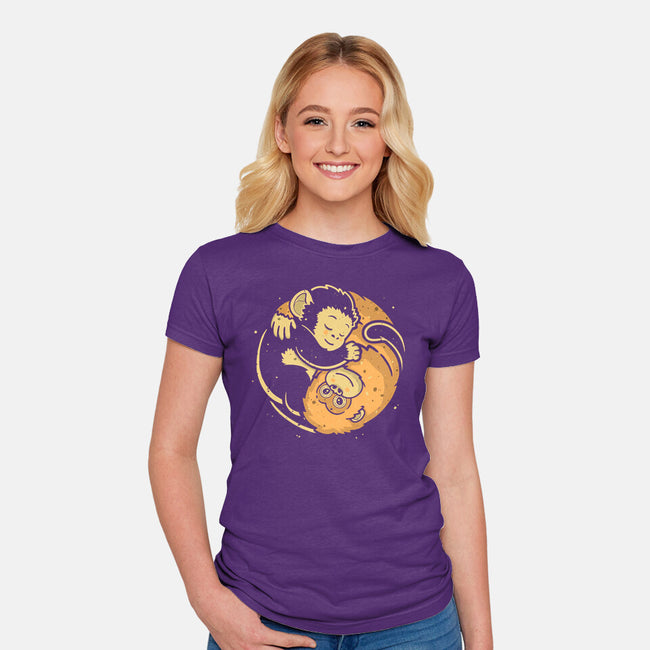 Punch Of Love-Womens-Fitted-Tee-retrodivision