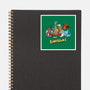 The Dinosaurs-None-Glossy-Sticker-Vallina84