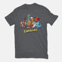 The Dinosaurs-Womens-Fitted-Tee-Vallina84