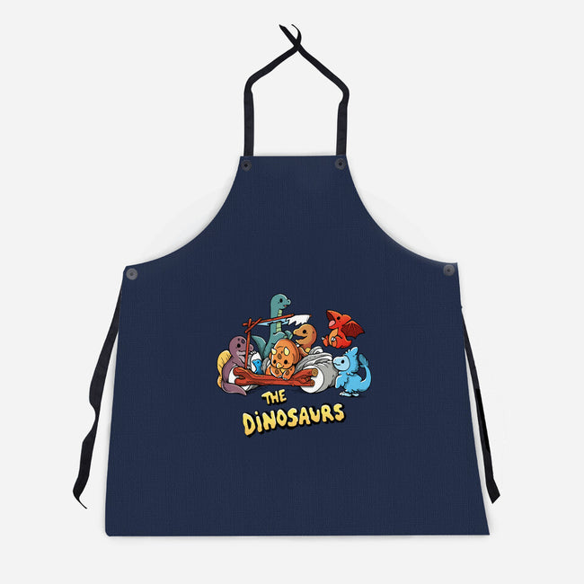 The Dinosaurs-Unisex-Kitchen-Apron-Vallina84
