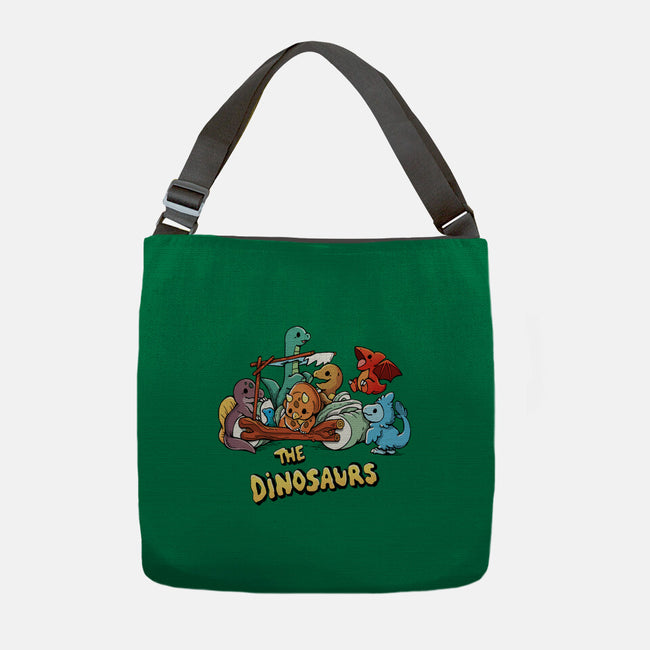 The Dinosaurs-None-Adjustable Tote-Bag-Vallina84