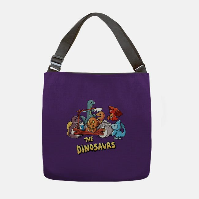 The Dinosaurs-None-Adjustable Tote-Bag-Vallina84