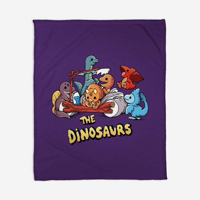 The Dinosaurs-None-Fleece-Blanket-Vallina84
