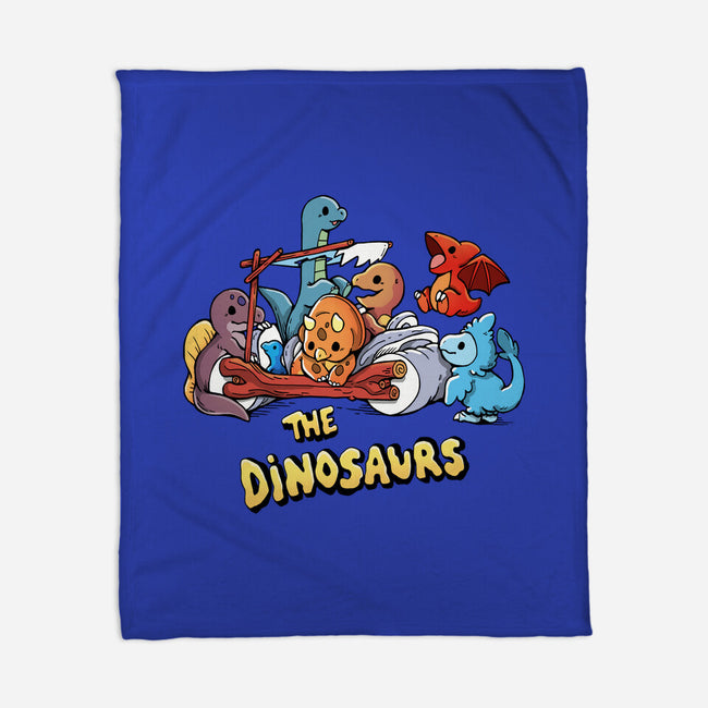The Dinosaurs-None-Fleece-Blanket-Vallina84