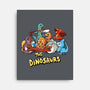 The Dinosaurs-None-Stretched-Canvas-Vallina84