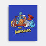 The Dinosaurs-None-Stretched-Canvas-Vallina84