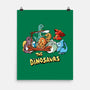 The Dinosaurs-None-Matte-Poster-Vallina84