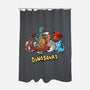 The Dinosaurs-None-Polyester-Shower Curtain-Vallina84