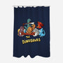 The Dinosaurs-None-Polyester-Shower Curtain-Vallina84
