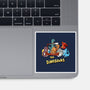 The Dinosaurs-None-Glossy-Sticker-Vallina84
