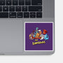 The Dinosaurs-None-Glossy-Sticker-Vallina84