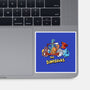 The Dinosaurs-None-Glossy-Sticker-Vallina84